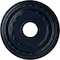 Ekena Millwork Dublin Ceiling Medallion (Fits Canopies up to 8 1/4"), 15 3/8"OD x 3 5/8"ID x 1"P, Midnight Dream CM15DUMDF - alternate 1